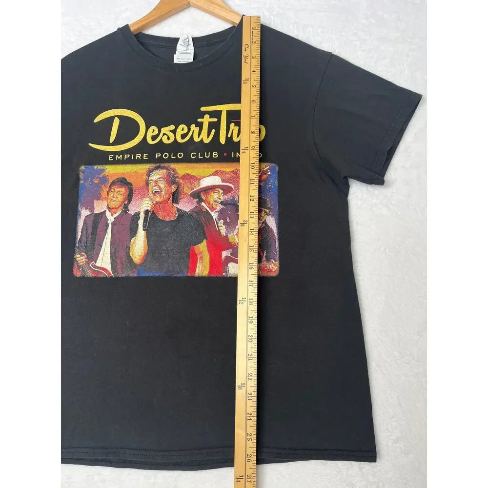 Desert Trip Tshirt RollingStones Bob Dylan Paul McCartney TheWho Neil Young sz M